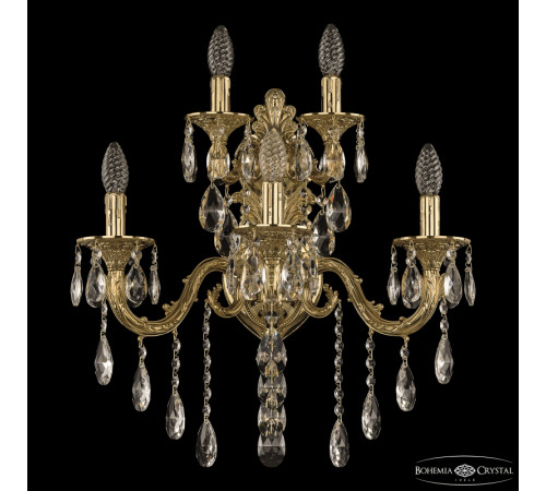 Бра Bohemia Ivele Crystal Florence 7101B16/3+2/210 B G Бра Bohemia Ivele Crystal Florence 7101B16/3+2/210 B G