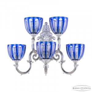 Бра Bohemia Ivele Crystal Verona 7203B15/3+2/210 NW P1 U Clear-Blue/H-1H