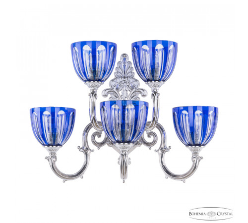 Бра Bohemia Ivele Crystal Verona 7203B15/3+2/210 NW P1 U Clear-Blue/H-1H Бра Bohemia Ivele Crystal Verona 7203B15/3+2/210 NW P1 U Clear-Blue/H-1H