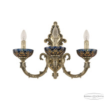 Бра Bohemia Ivele Crystal Florence 7109B15/3/210 GB P Amber-Blue/H-1I