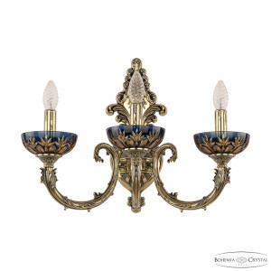 Бра Bohemia Ivele Crystal Florence 7109B15/3/210 GB P Amber-Blue/H-1I
