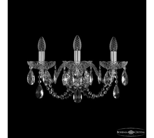 Бра Bohemia Ivele Crystal 1402B/3/160/XL Ni Бра Bohemia Ivele Crystal 1402B/3/160/XL Ni