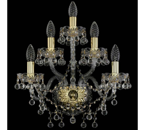 Бра Bohemia Ivele Crystal 1409B/2+2+1/160 G Бра Bohemia Ivele Crystal 1409B/2+2+1/160 G