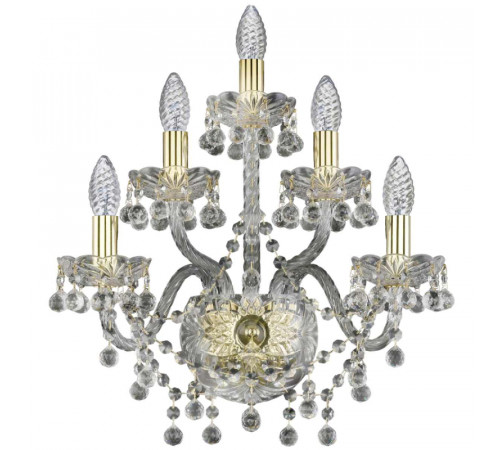 Бра Bohemia Ivele Crystal 1409B/2+2+1/160 G Бра Bohemia Ivele Crystal 1409B/2+2+1/160 G