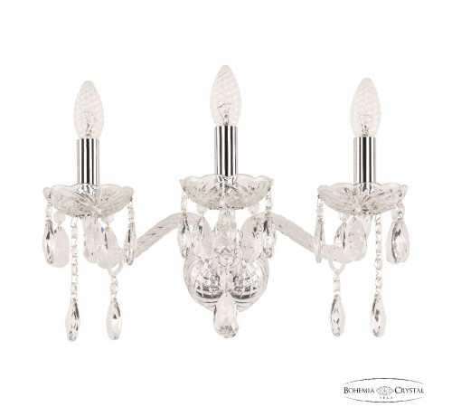 Бра Bohemia Ivele Crystal 107B/3/165 Ni Бра Bohemia Ivele Crystal 107B/3/165 Ni