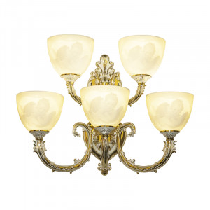 Бра Bohemia Ivele Crystal Florence 7109B16/3+2/210 GW P1 U Angel