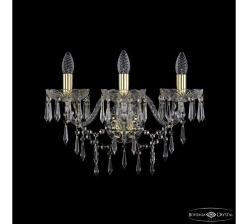 Бра Bohemia Ivele Crystal 1403B/3/195/XL G Бра Bohemia Ivele Crystal 1403B/3/195/XL G