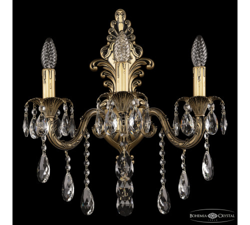 Бра Bohemia Ivele Crystal AL7901B15/3/175 B AGB