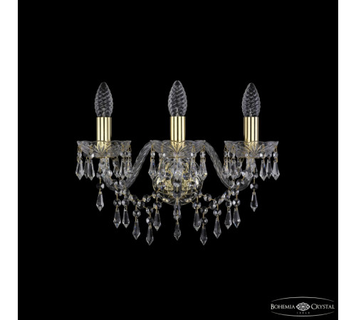 Бра Bohemia Ivele Crystal 1403B/3/160 G Бра Bohemia Ivele Crystal 1403B/3/160 G