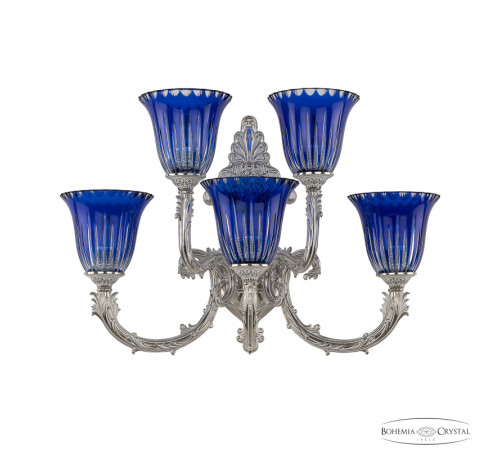 Бра Bohemia Ivele Crystal Florence 7109B15/3+2/210 NW P2 U Clear-Blue/H-1K Бра Bohemia Ivele Crystal Florence 7109B15/3+2/210 NW P2 U Clear-Blue/H-1K