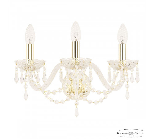 Бра Bohemia Ivele Crystal 104B/3/165 G Бра Bohemia Ivele Crystal 104B/3/165 G