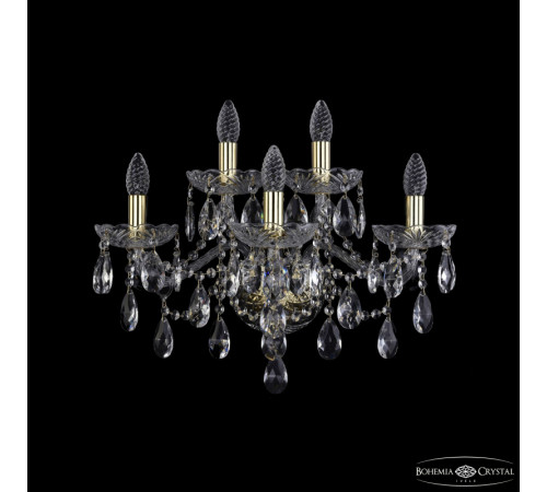 Бра Bohemia Ivele Crystal 1415B/3+2/200/XL G Бра Bohemia Ivele Crystal 1415B/3+2/200/XL G
