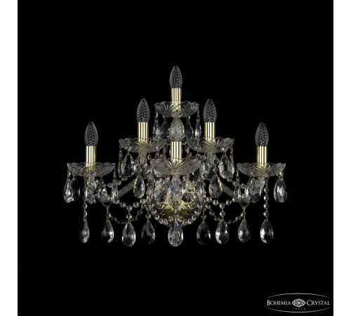 Бра Bohemia Ivele Crystal 1413B/3+2+1/220/XL G Бра Bohemia Ivele Crystal 1413B/3+2+1/220/XL G