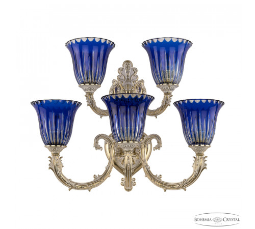 Бра Bohemia Ivele Crystal Florence 7109B16/3+2/210 GW P2 U Clear-Blue/H-1K Бра Bohemia Ivele Crystal Florence 7109B16/3+2/210 GW P2 U Clear-Blue/H-1K