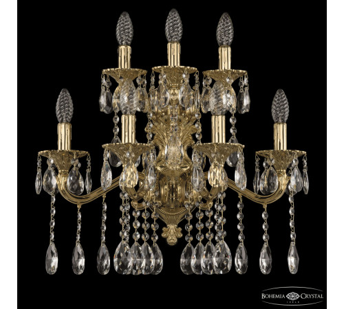 Бра Bohemia Ivele Crystal Verona 7202B16/4+3/210 A G Бра Bohemia Ivele Crystal Verona 7202B16/4+3/210 A G