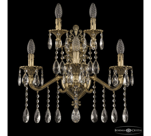Бра Bohemia Ivele Crystal Verona 7202B16/3+2/210 A GB Бра Bohemia Ivele Crystal Verona 7202B16/3+2/210 A GB