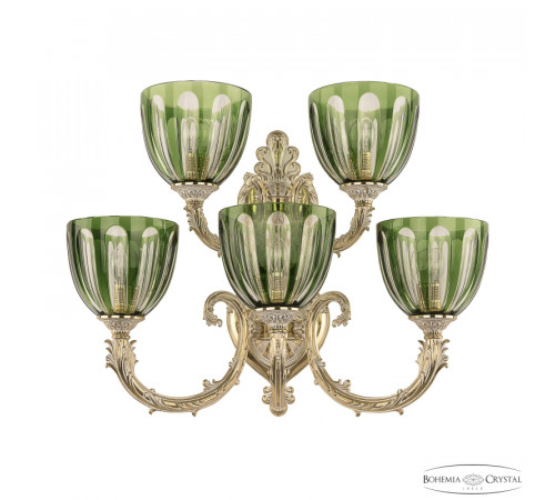 Бра Bohemia Ivele Crystal Florence 7109B16/3+2/210 GW P1 U Clear-Green/H-1H Бра Bohemia Ivele Crystal Florence 7109B16/3+2/210 GW P1 U Clear-Green/H-1H