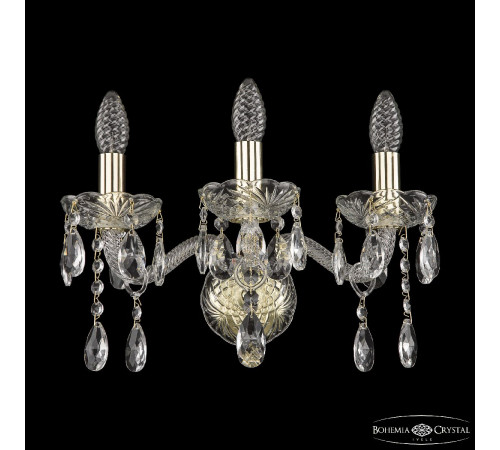 Бра Bohemia Ivele Crystal 107B/3/165 G Бра Bohemia Ivele Crystal 107B/3/165 G