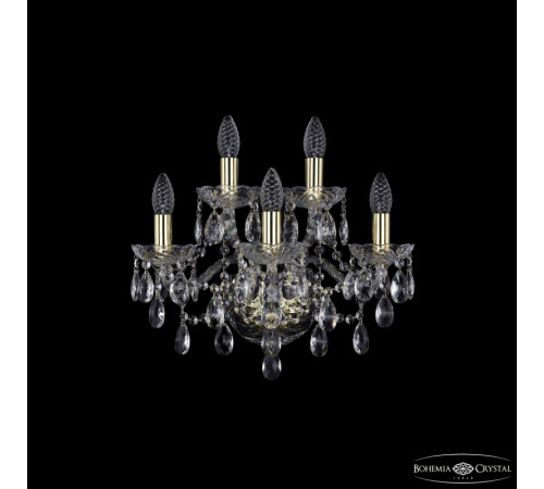 Бра Bohemia Ivele Crystal 1415B/3+2/165 G Бра Bohemia Ivele Crystal 1415B/3+2/165 G