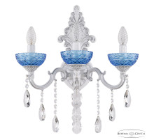Бра Bohemia Ivele Crystal AL7801B15/3/175 B WMN P Aquamarine/M-1F