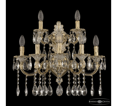 Бра Bohemia Ivele Crystal Verona 7201B16/5+2/210 A GW Бра Bohemia Ivele Crystal Verona 7201B16/5+2/210 A GW