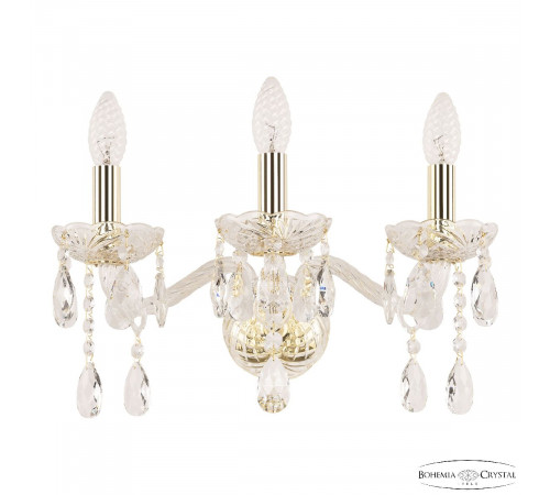 Бра Bohemia Ivele Crystal 107B/3/165 G Бра Bohemia Ivele Crystal 107B/3/165 G