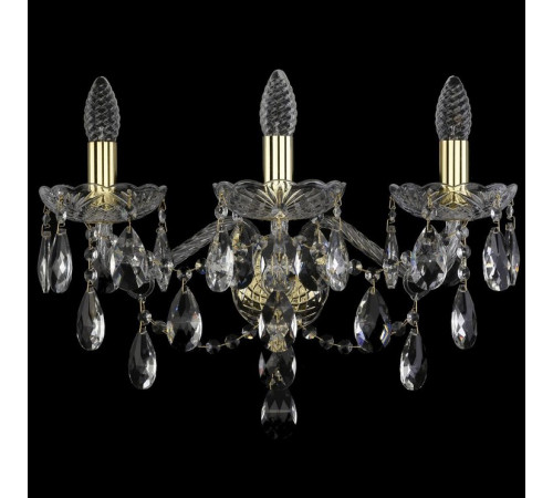Бра Bohemia Ivele Crystal 1415B/3/200/XL G Бра Bohemia Ivele Crystal 1415B/3/200/XL G