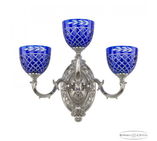 Бра Bohemia Ivele Crystal Verona 7214B12/2+1/210 Ni P1 U Clear-Blue/H-1J Бра Bohemia Ivele Crystal Verona 7214B12/2+1/210 Ni P1 U Clear-Blue/H-1J