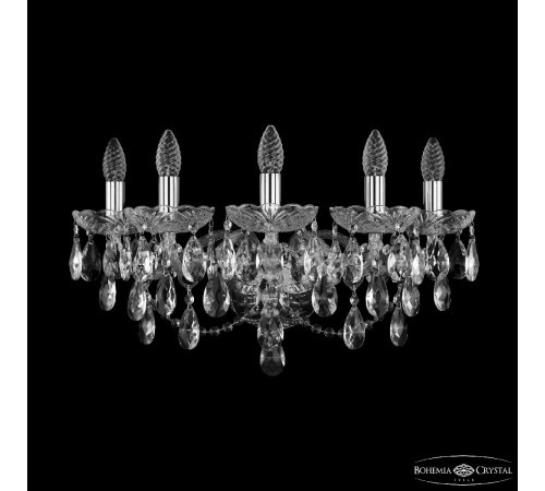 Бра Bohemia Ivele Crystal 1415B/5/200/XL Ni