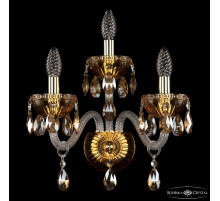 Бра Bohemia Ivele Crystal 5417B/2+1/165 G Amber/M-1G K721