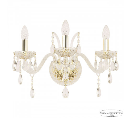 Бра Bohemia Ivele Crystal 105B/3/165 G Бра Bohemia Ivele Crystal 105B/3/165 G