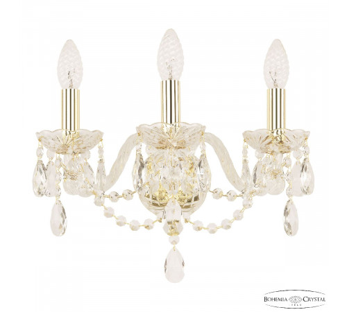 Бра Bohemia Ivele Crystal 116B/3/141 G Бра Bohemia Ivele Crystal 116B/3/141 G