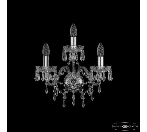 Бра Bohemia Ivele Crystal 1403B/2+1/160 Ni Бра Bohemia Ivele Crystal 1403B/2+1/160 Ni
