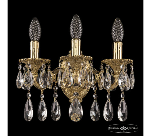 Бра Bohemia Ivele Crystal Verona 7201B11/3/125 A G Бра Bohemia Ivele Crystal Verona 7201B11/3/125 A G