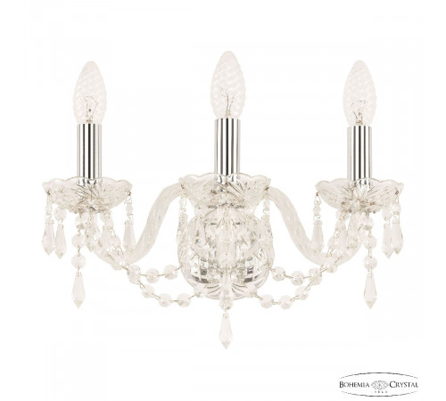 Бра Bohemia Ivele Crystal 104B/3/141 Ni