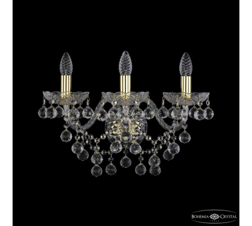 Бра Bohemia Ivele Crystal 1409B/3/195/XL G Бра Bohemia Ivele Crystal 1409B/3/195/XL G