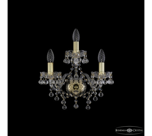 Бра Bohemia Ivele Crystal 1409B/2+1/141 G Бра Bohemia Ivele Crystal 1409B/2+1/141 G