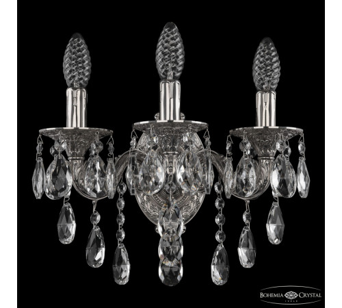 Бра Bohemia Ivele Crystal Florence 7101B11/3/125 B Ni Бра Bohemia Ivele Crystal Florence 7101B11/3/125 B Ni