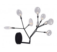 Бра Crystal Lux Evita AP9 BLack/Transparent