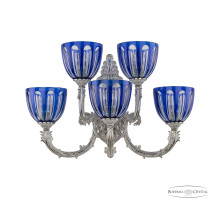 Бра Bohemia Ivele Crystal Florence 7109B15/3+2/210 NW P1 U Clear-Blue/H-1H