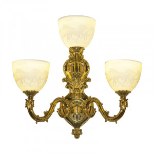 Бра Bohemia Ivele Crystal Florence 7101B16/2+1/210 G P1 U Horse