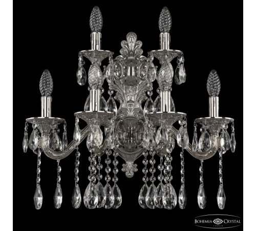 Бра Bohemia Ivele Crystal Florence 7102B16/4+2/210 A Ni