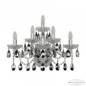 Бра Bohemia Ivele Crystal 1413B/3+2+1/240/XL Ni K781