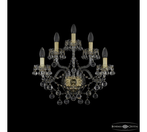 Бра Bohemia Ivele Crystal 1409B/2+2+1/195/XL G Бра Bohemia Ivele Crystal 1409B/2+2+1/195/XL G