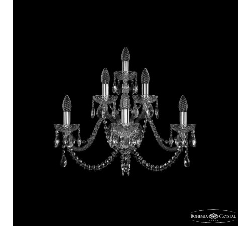 Бра Bohemia Ivele Crystal 1402B/3+2+1/240 Ni Бра Bohemia Ivele Crystal 1402B/3+2+1/240 Ni