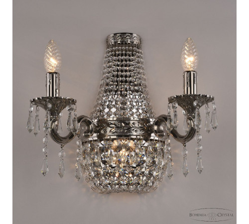 Бра Bohemia Ivele Crystal 2201H201B/2/35IV Ni