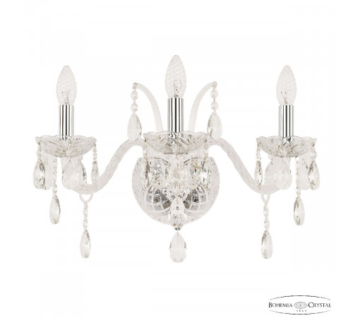 Бра Bohemia Ivele Crystal 105B/3/165 Ni