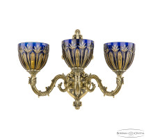 Бра Bohemia Ivele Crystal Florence 7101B15/3/210 GB P1 U Amber-Blue/H-1I