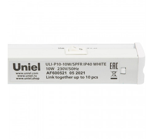 Настенный светодиодный светильник (UL-00002257) Uniel ULI-P10-10W/SPFR IP40 White Настенный светодиодный светильник (UL-00002257) Uniel ULI-P10-10W/SPFR IP40 White