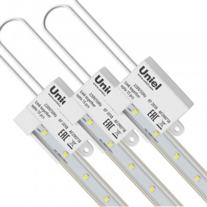 Светодиодный светильник для растений (UL-00003851) Uniel ULY-P91-20W/SPFR/K IP65 AC220V Clear KIT03